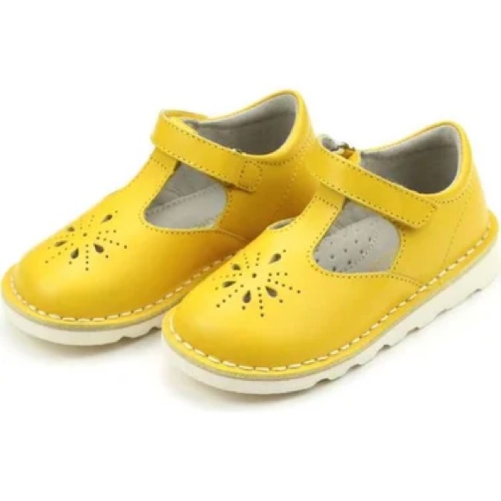 L’Amour Alix Mary Jane Yellow Size 10